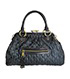 Stam Bag, &pound;90, Handbags, Blue, Leather, Front view